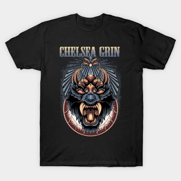 CHELSEA GRIN BAND T-Shirt by citrus_sizzle